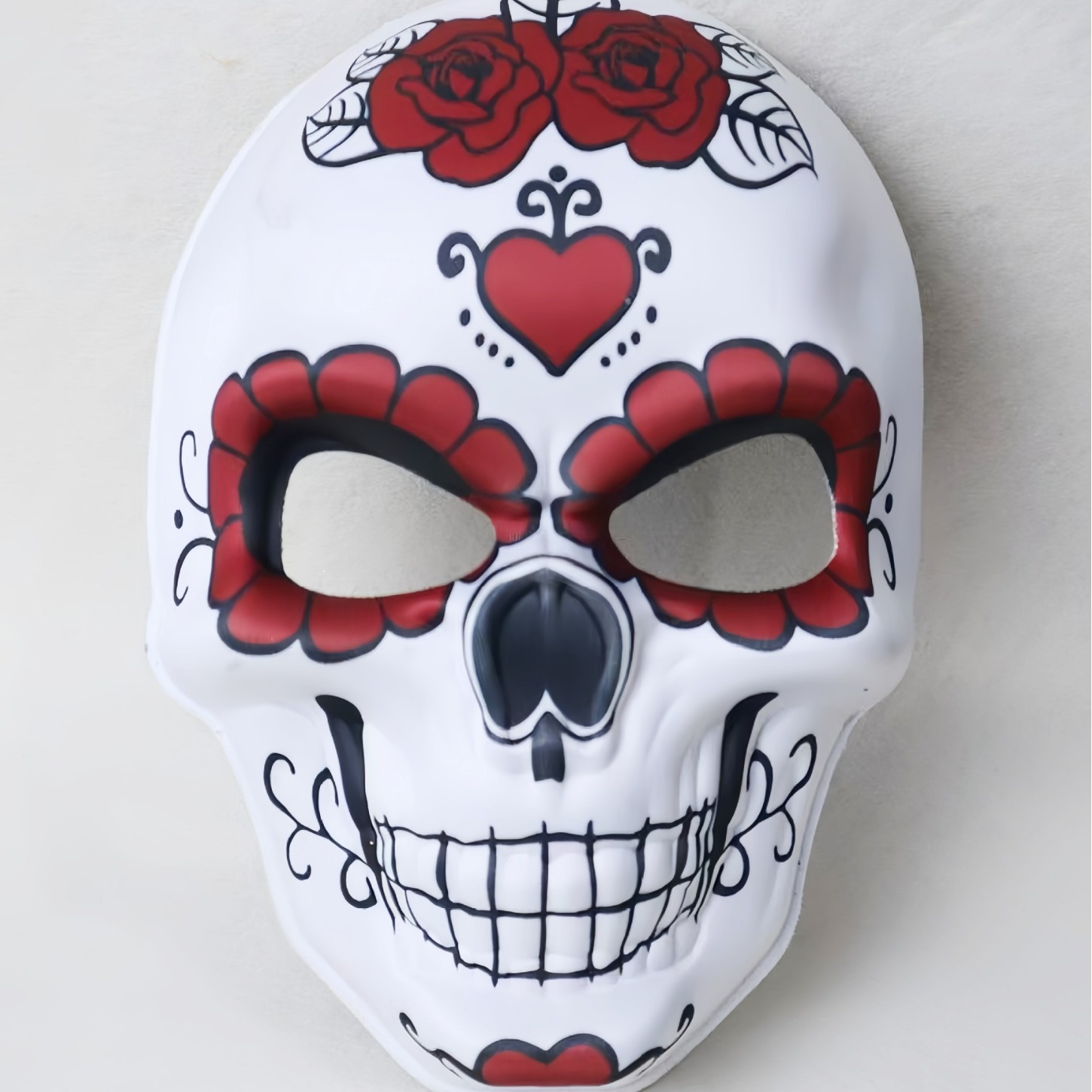 Cosplay Props Eva Foam - Máscara del Día de los Muertos,