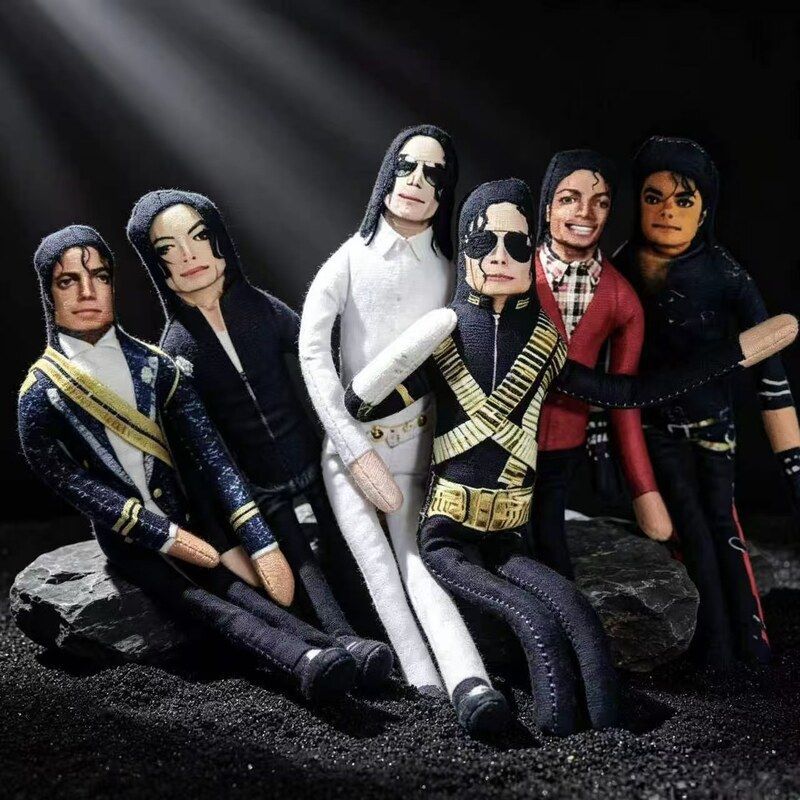Evoker Cosplay Prop - Muñeco de Peluche de Michael Jackson,