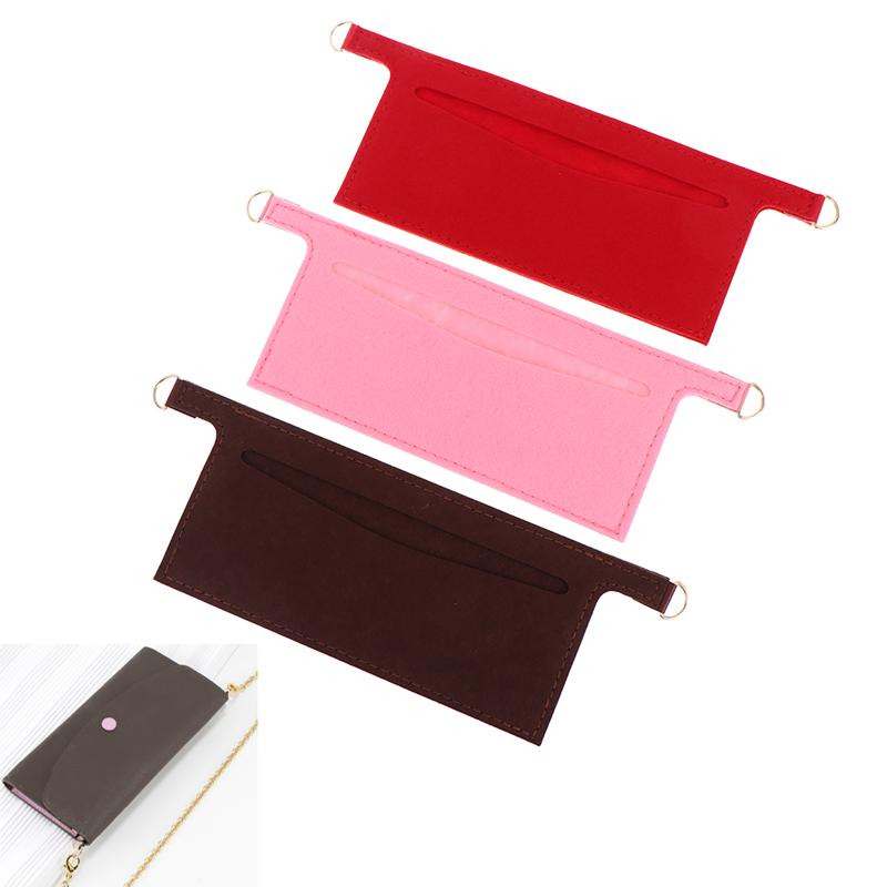 D Ring Strap - Inserto de fieltro para cartera con