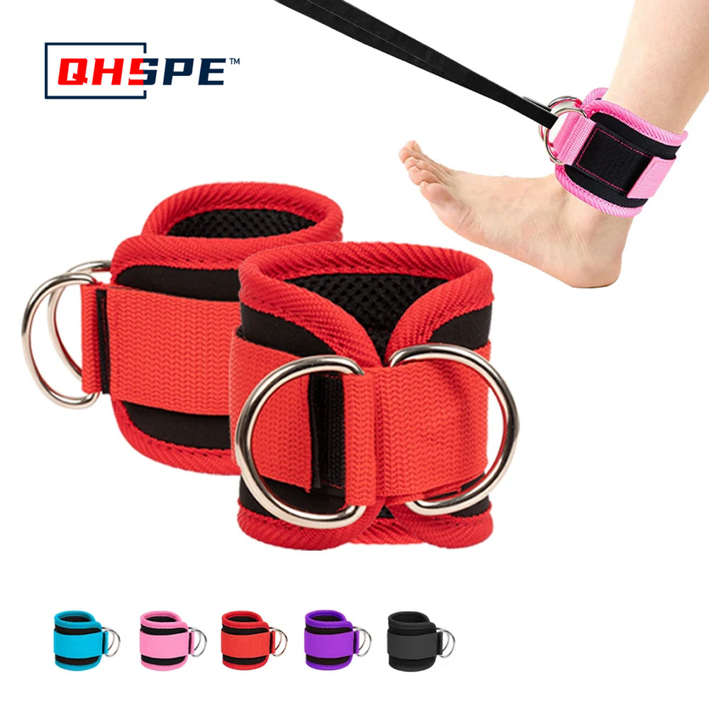 D Ring Strap - Correas de tobillo para Fitness, puños