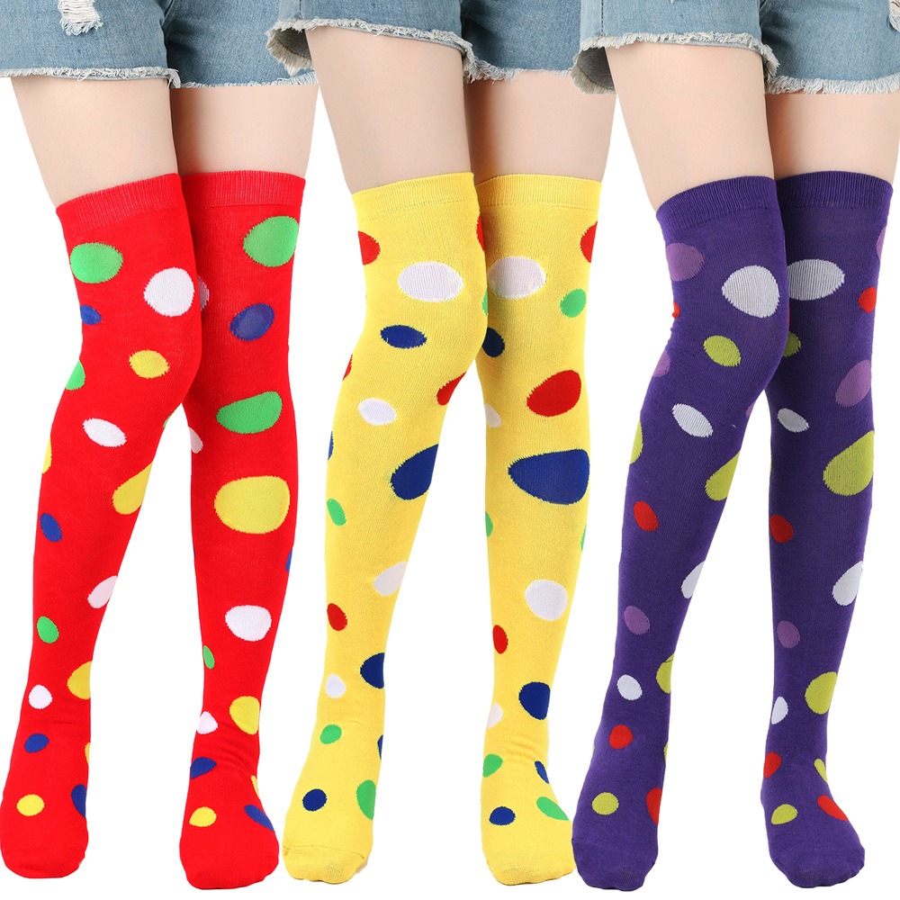 Cosplay Prop Designer - Calcetines de vaca con lunares de