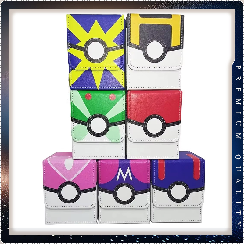 Cosplay Fireball Prop - Caja de almacenamiento de tarjetas Pokemon