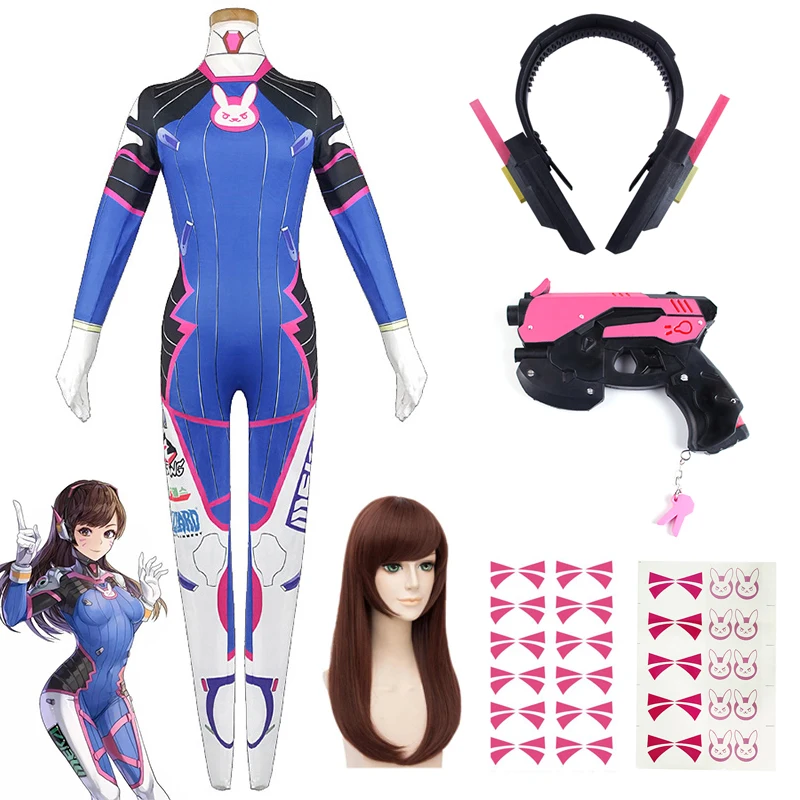 Cosplay Prop Pistol - Overwatch-Disfraz de Cosplay de Dva para