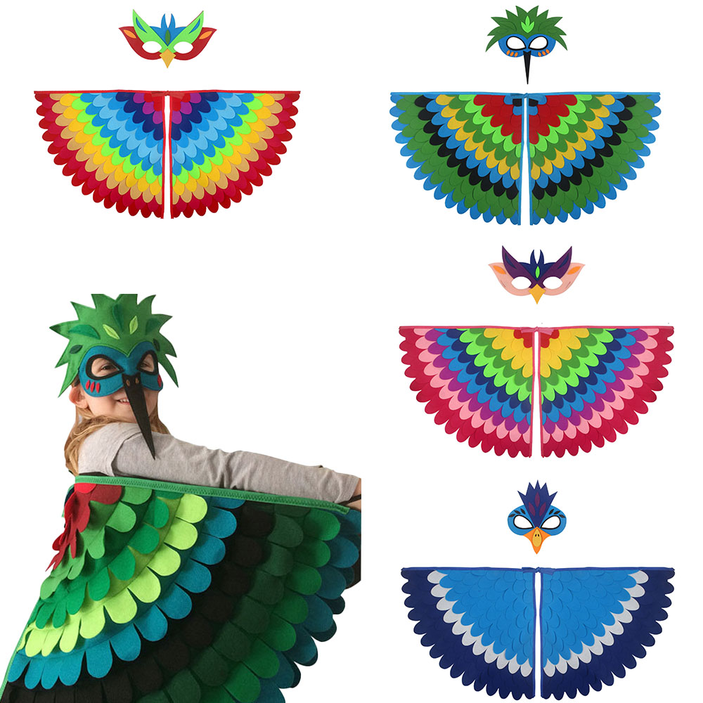 Free Cosplay Prop Patterns - Disfraz de Alas de Búho Adorables,
