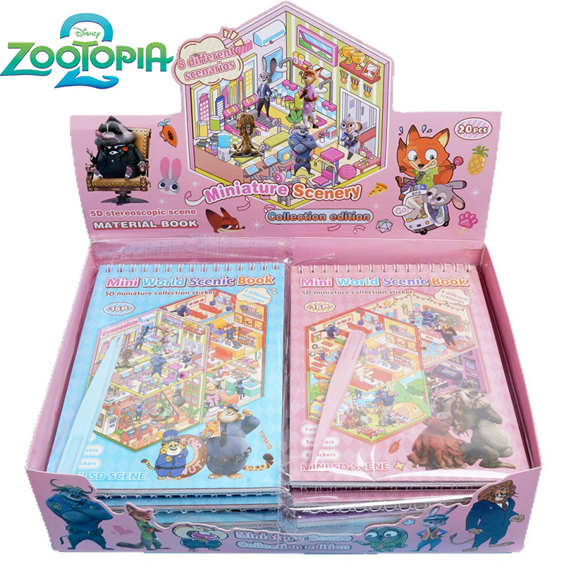 Cosplay Prop Book - ﻿ HOT Zootopia2 Mini World Scenic