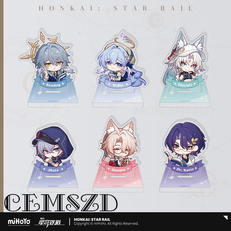 [Original] Juego Honkai Star R - Acrylic Cosplay Prop reseña y precio
