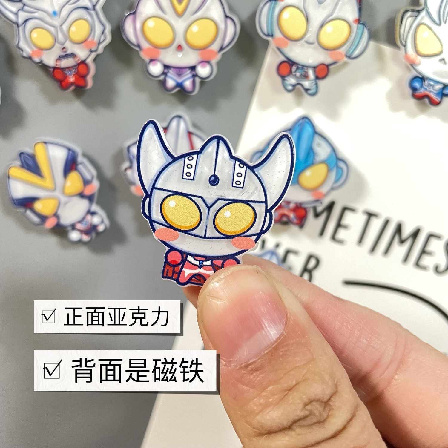 Imán Creativo de Dibujos Anima - Acrylic Cosplay Prop reseña y precio