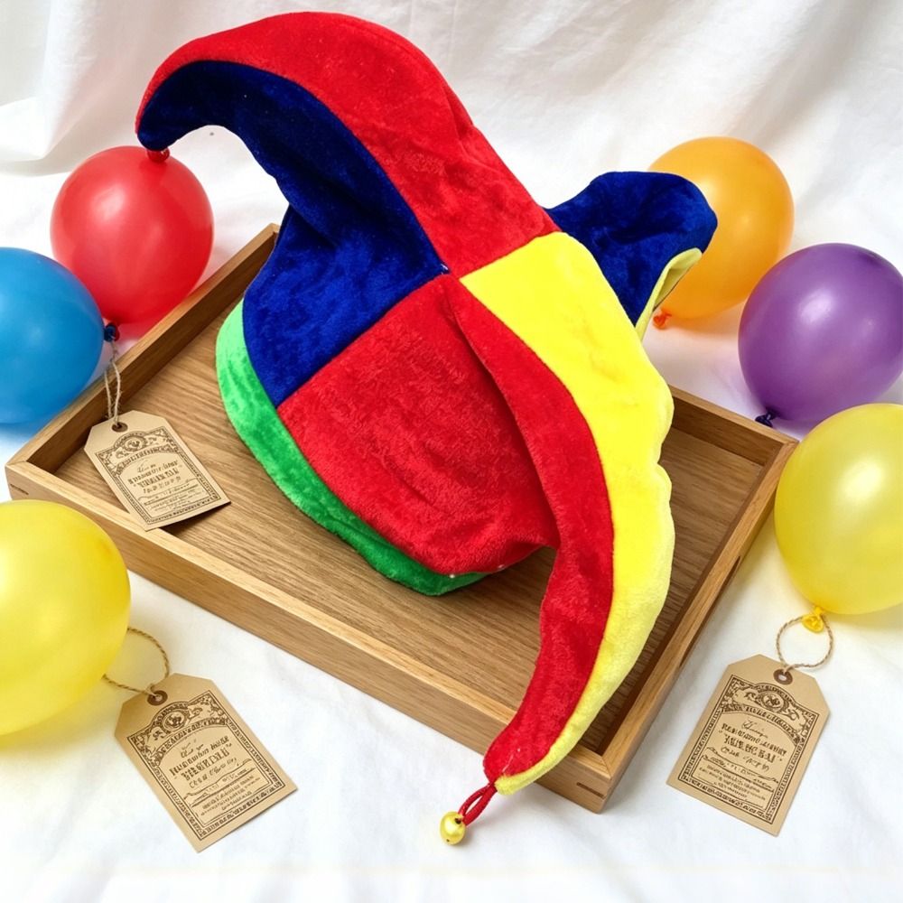 Gorro de Payaso Multicolor con - Cosplay Prop Designer reseña y precio