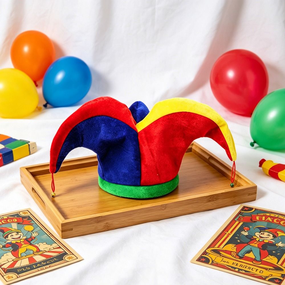 Gorro de Payaso Multicolor con - Cosplay Prop Designer reseña y precio