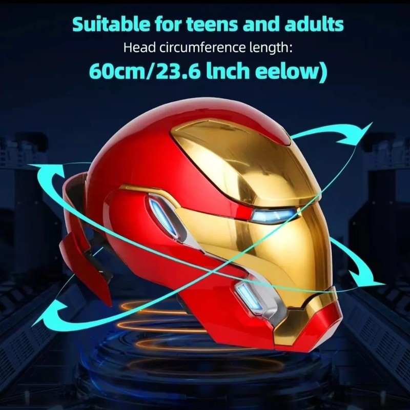 Casco de Iron Man MK50 con Con - Cosplay Prop Designer reseña y precio