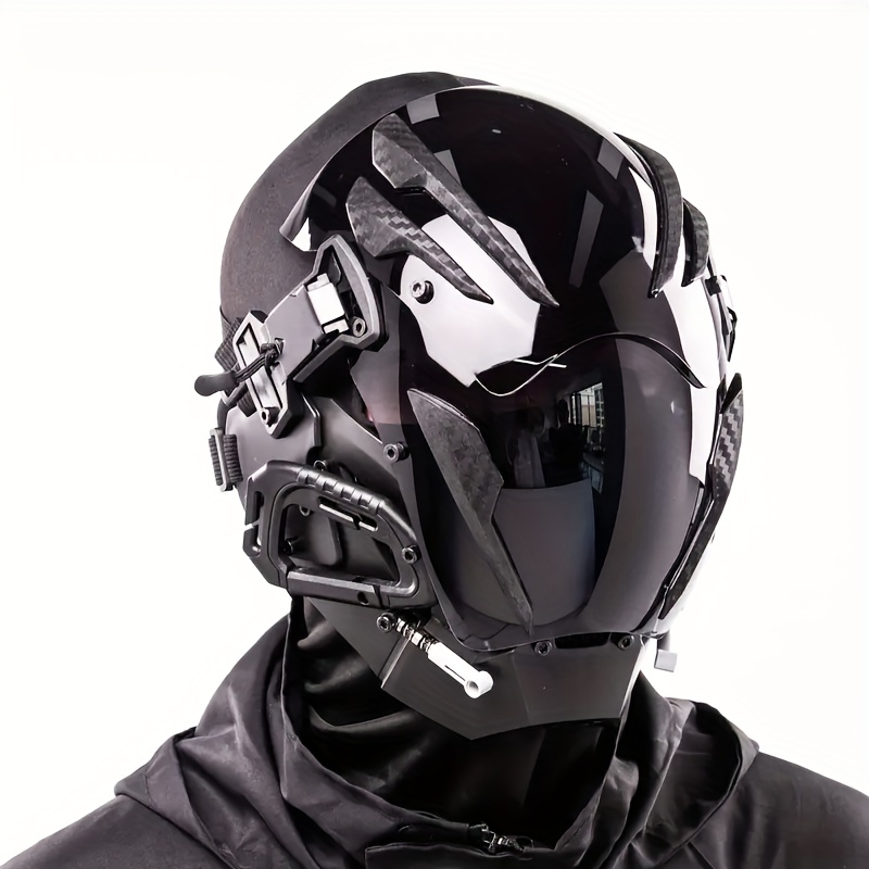 Máscara futurista cyberpunk, a - Cosplay Prop Designer reseña y precio