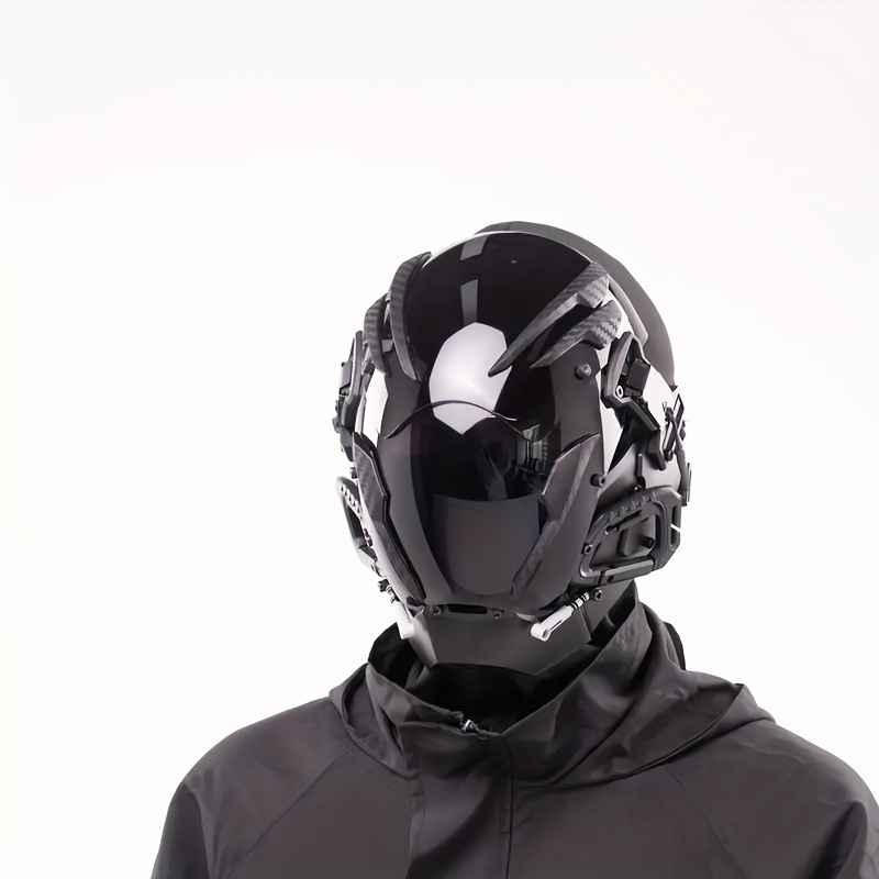 Máscara futurista cyberpunk, a - Cosplay Prop Designer reseña y precio