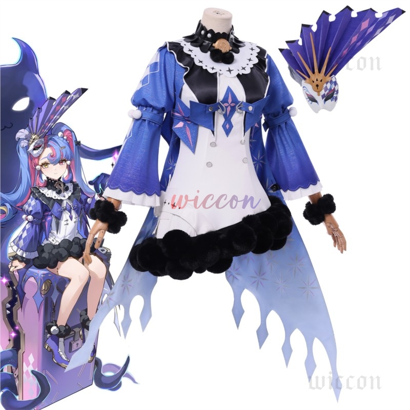 Disfraz de Roccia, peluca, ves - Cosplay Prop Diy reseña y precio