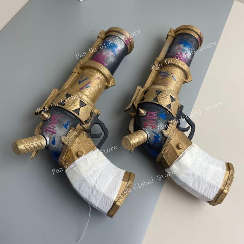 Pistola Jinx de 28cm/11,02 pul - Cosplay Prop Pistol reseña y precio