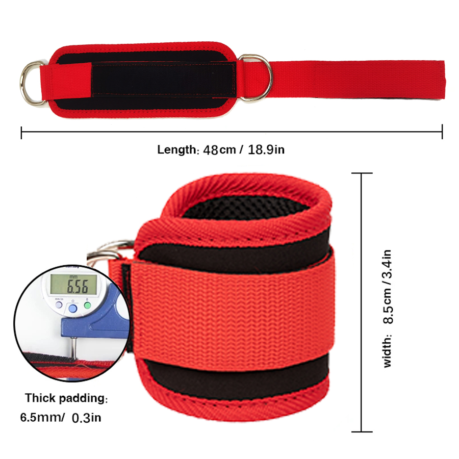 Correas de tobillo para Fitnes - D Ring Strap reseña y precio