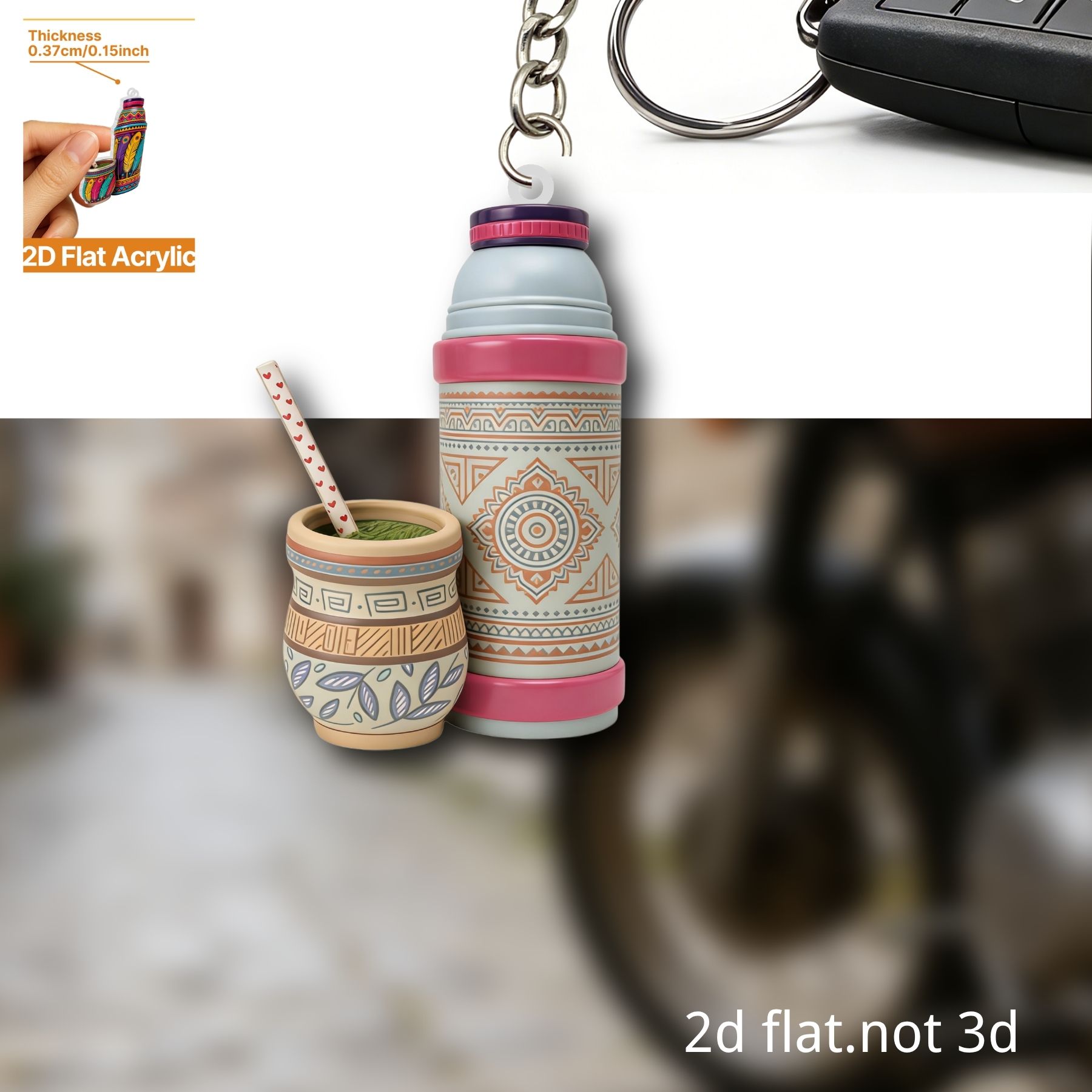 Llavero con diseño de taza tér - Worbla Thermoplastic reseña y precio