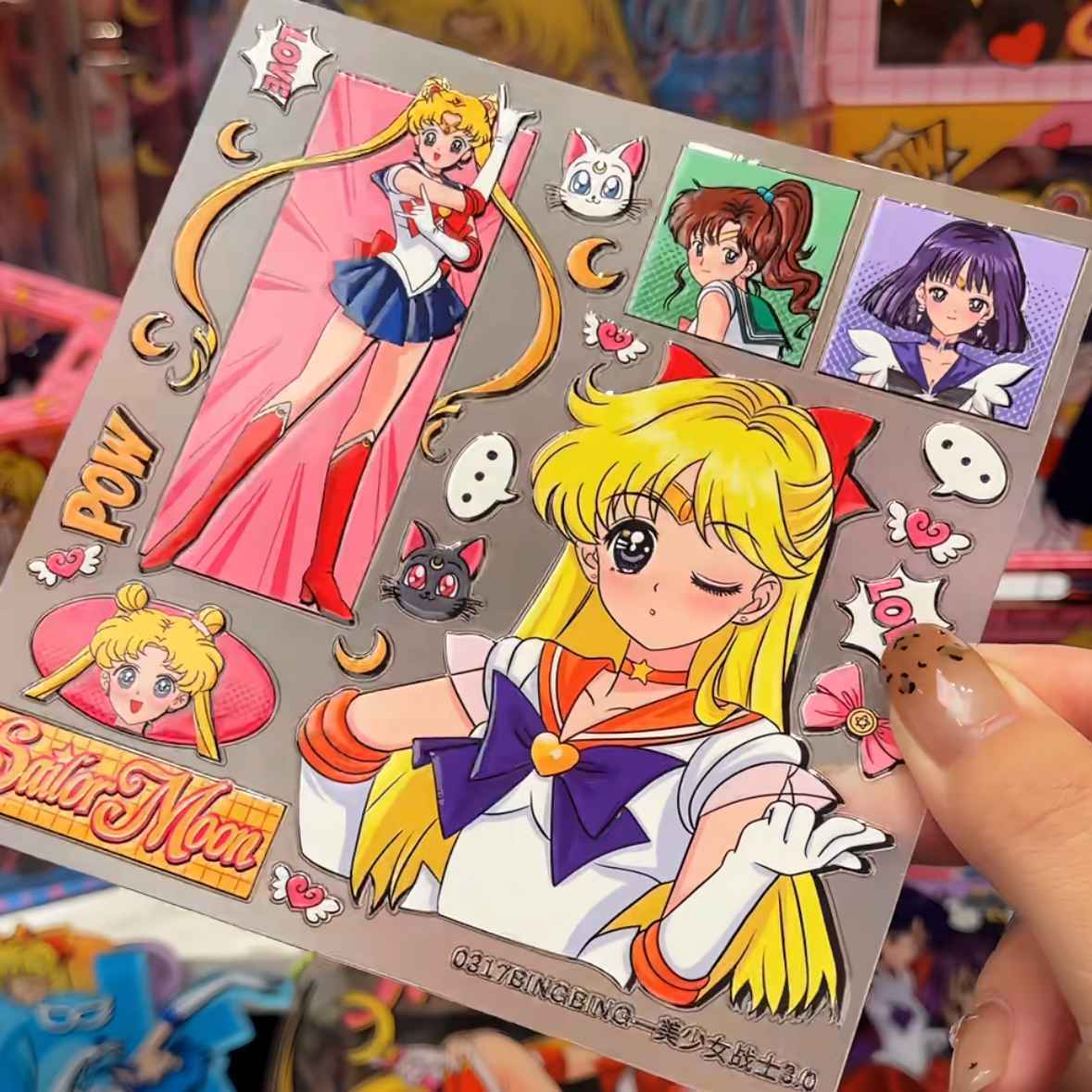 Pegatinas decorativas 3D 5D de - Cosplay Prop Diy reseña y precio