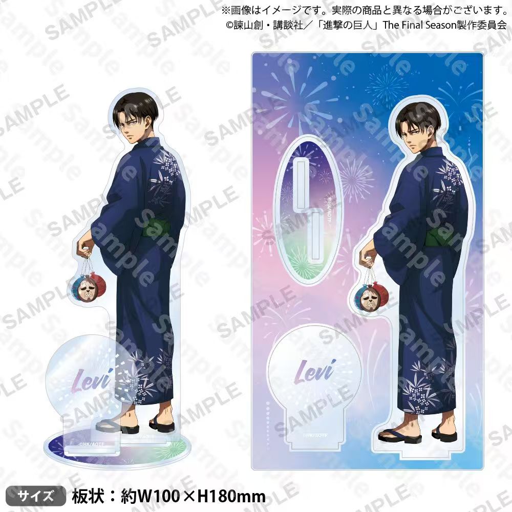 Figura de Levi de Atacking Gia - Acrylic Cosplay Prop reseña y precio