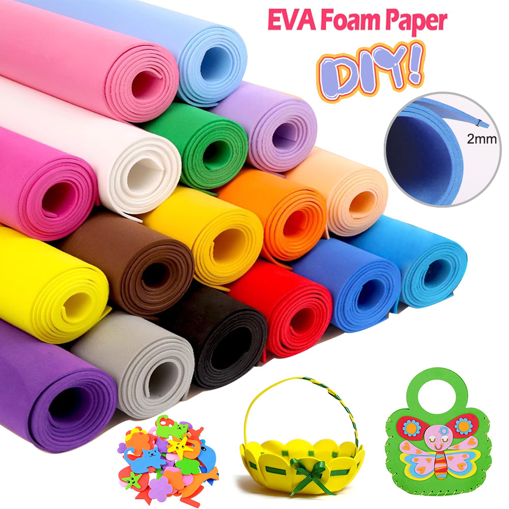 Hojas de espuma EVA coloridas  - Cosplay Props Eva Foam reseña y precio