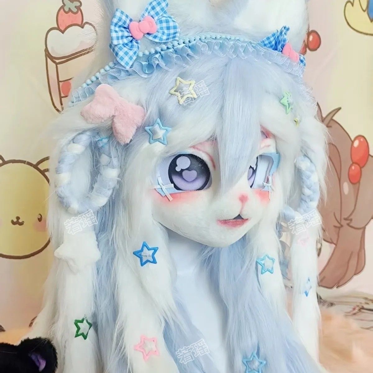 Máscara de Fursuit de Gato Kem - Cosplay Prop Designer reseña y precio