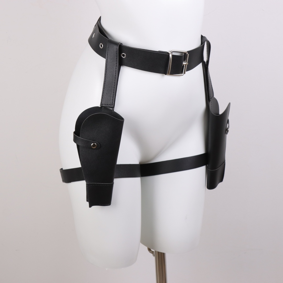Funda de cintura de cuero PU V - Cosplay Prop Pistol reseña y precio