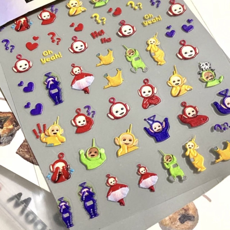 Pegatinas 3D de los Teletubbie - Cosplay Prop Diy reseña y precio