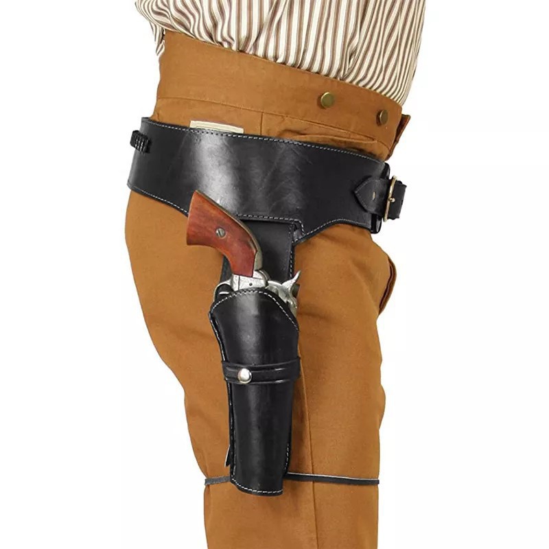 Funda de pierna estilo vaquero - Cosplay Prop Pistol reseña y precio