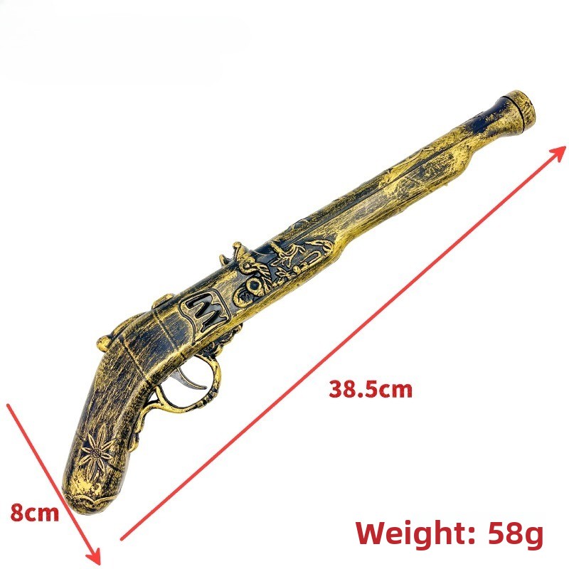Pistola pirata de 40cm/15,75 p - Cosplay Prop Pistol reseña y precio