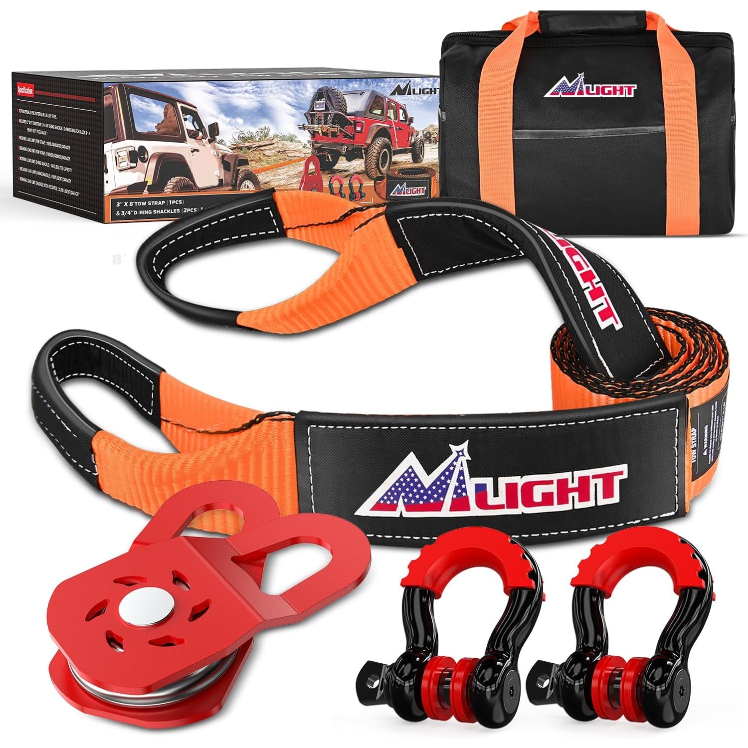 Kit de recuperación todoterren - D Ring Strap reseña y precio